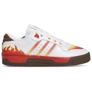 Adidas Rivalry Low “Rengoku” Demon Slayer Men’s Size 10 White Red Shoes JI3310